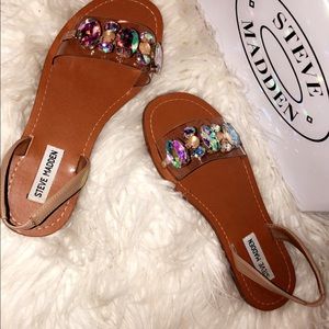 Steve Madden slip on Sandals